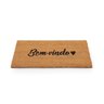 Tapete de Entrada Fibra de Coco 60cm X 33cm Bem-vindo Amor Kapazi - 4