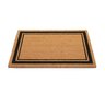 Tapete de Entrada Fibra de Coco 50cm X 75cm Moldura Kapazi - 4