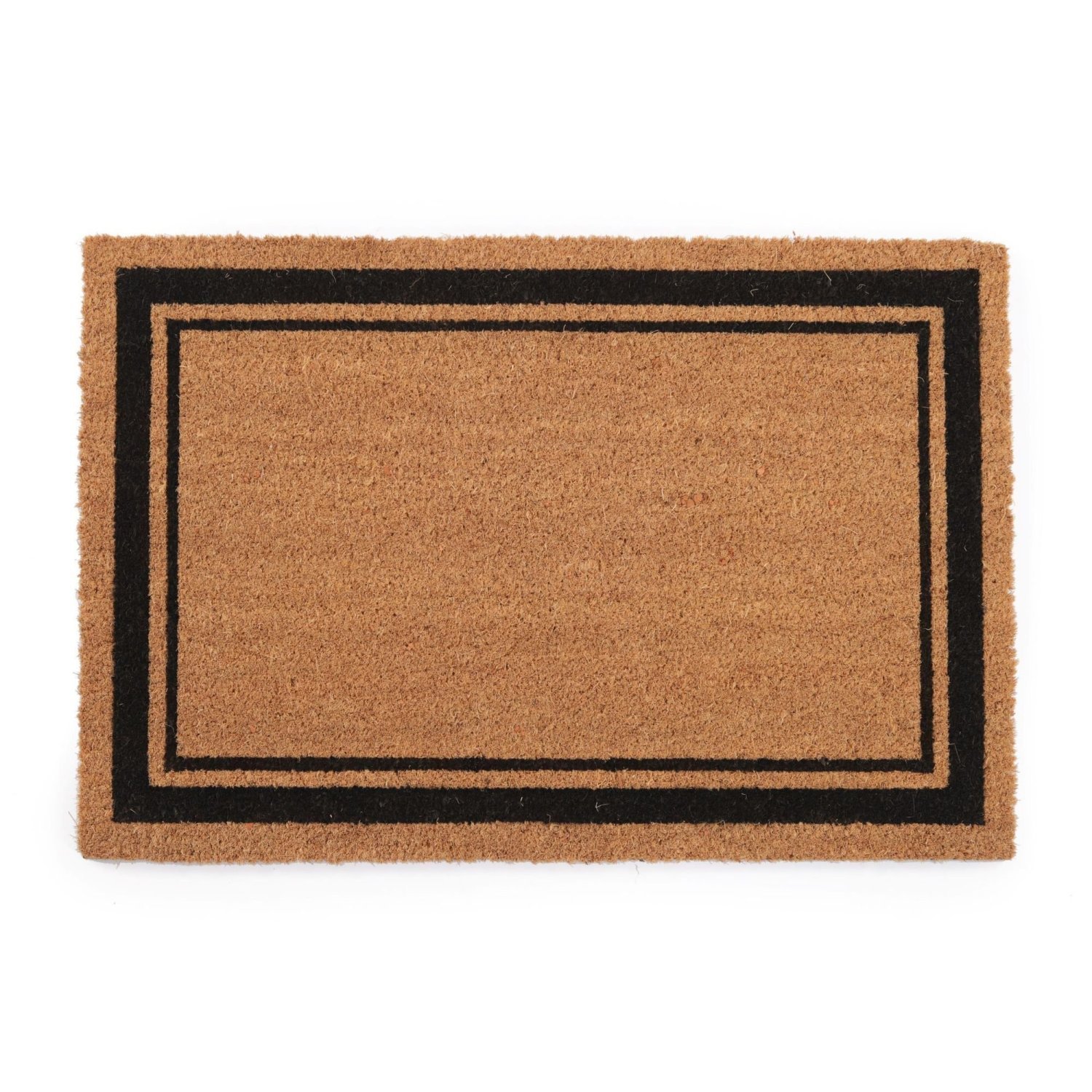 Tapete de Entrada Fibra de Coco 50cm X 75cm Moldura Kapazi - 1