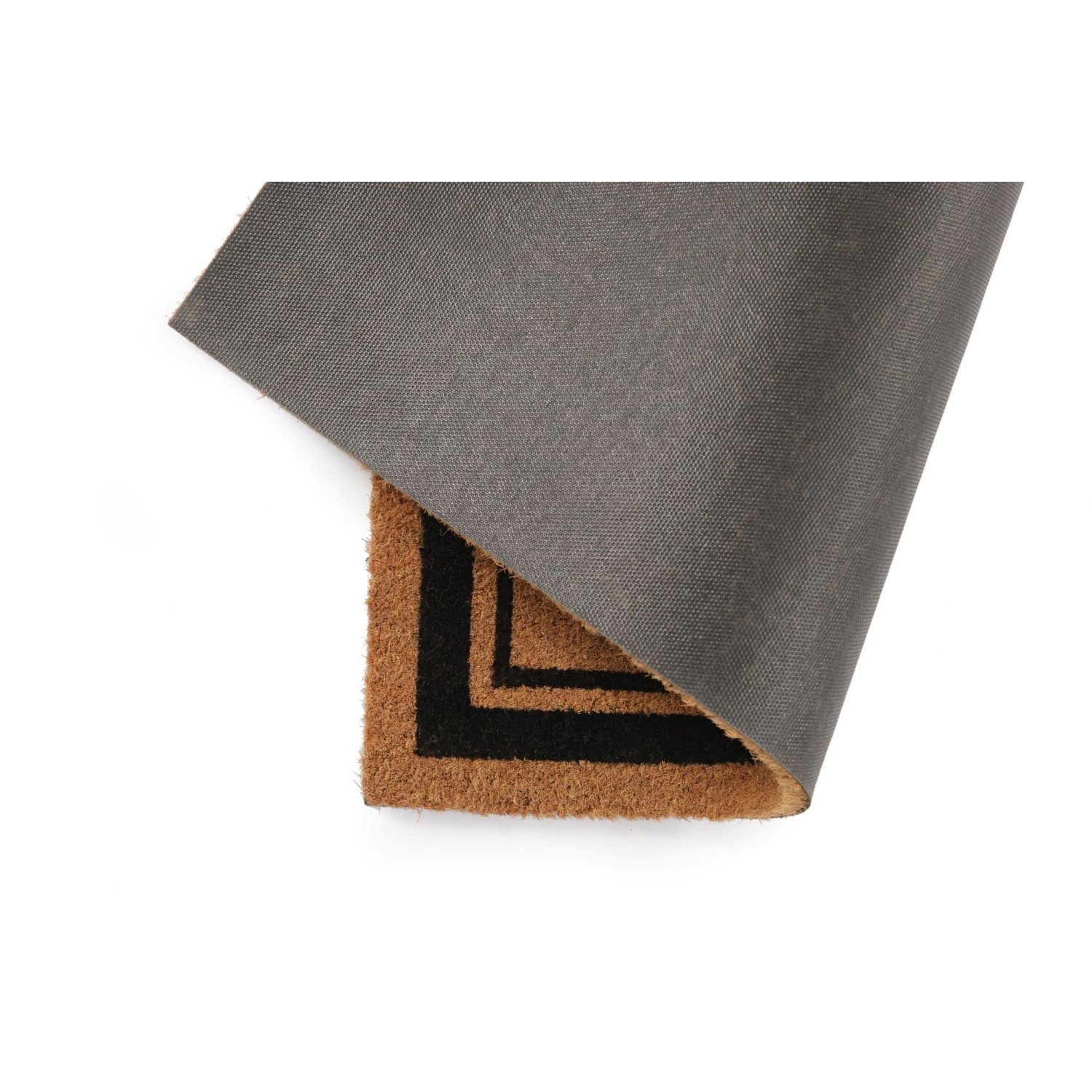 Tapete de Entrada Fibra de Coco 50cm X 75cm Moldura Kapazi - 2