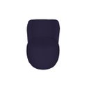 Ver imagem 5 de Kit 02 Poltrona Orgânica Bia Decorativa Redondo Minimalista Contemporâneo Bouclé Azul Marinho
