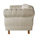 Ver imagem 3 de Sofá Chesterfield Elisabeth 2 Lugares 1.50m Suede Nude/ Decoração, Sala de Estar, Luxo, Salão, Lojas