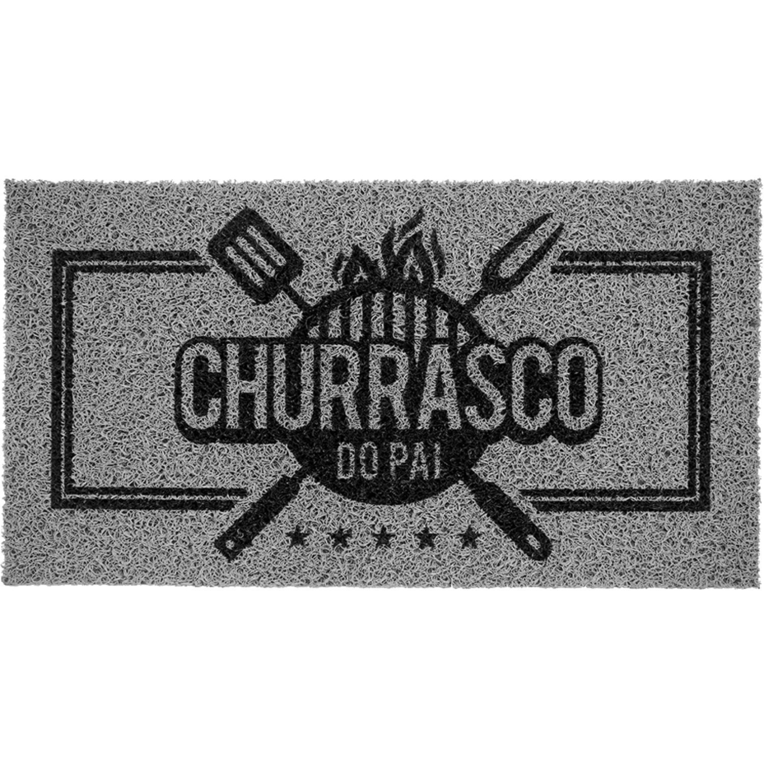 Tapete Vinil Superprint 40cm X 75cm Churrasco do Pai - 1