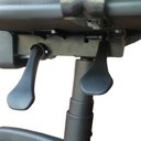 Ver imagem 5 de Poltrona Presidente Fraque Multirregulavel Preta Primax