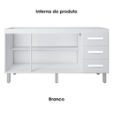 Ver imagem 5 de Balcao sem Tampo para Pia 160cm 9140 Branco Mobbs