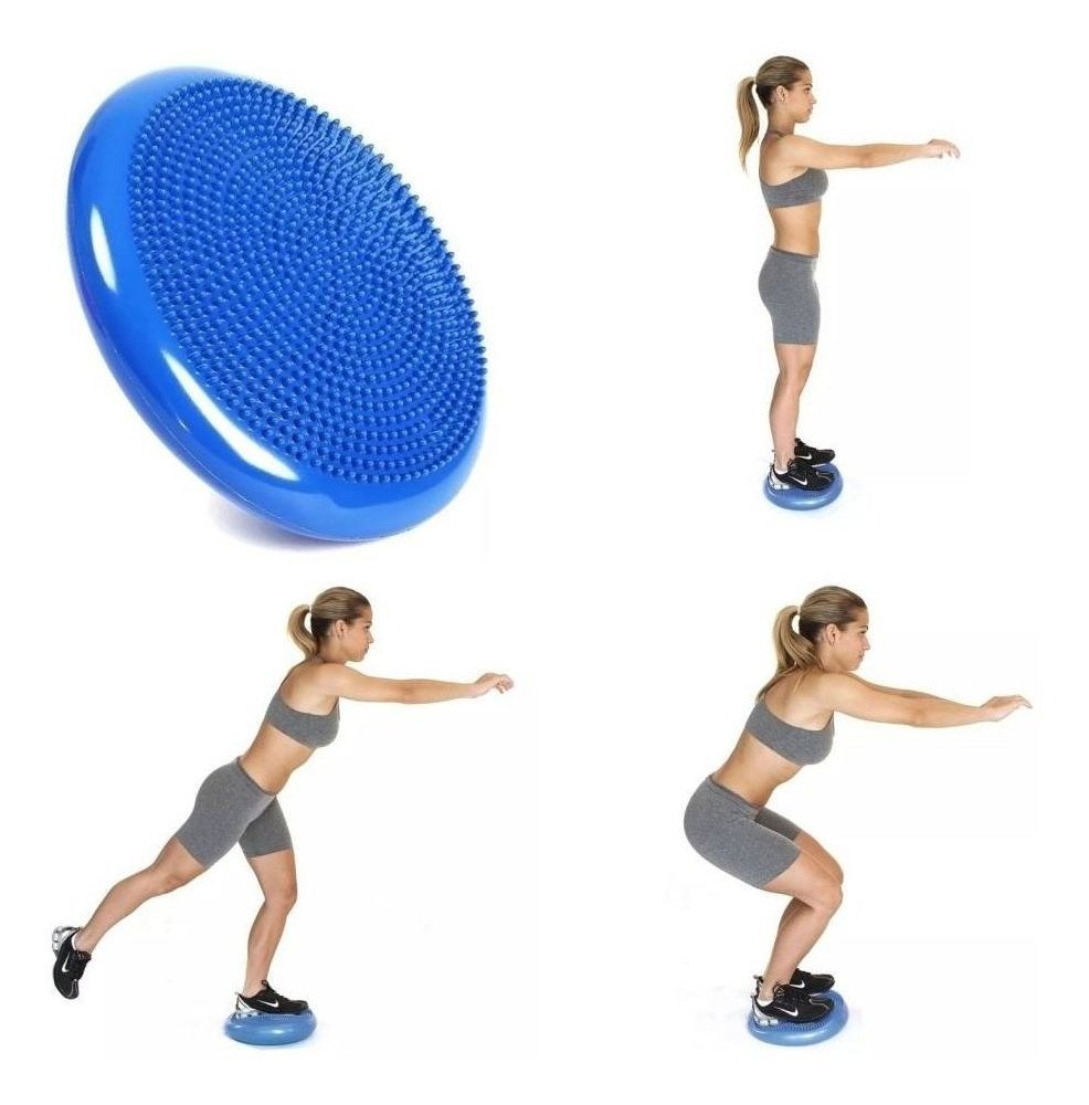 Disco Pilates Equilíbrio Inflável Balance + Bomba - 2