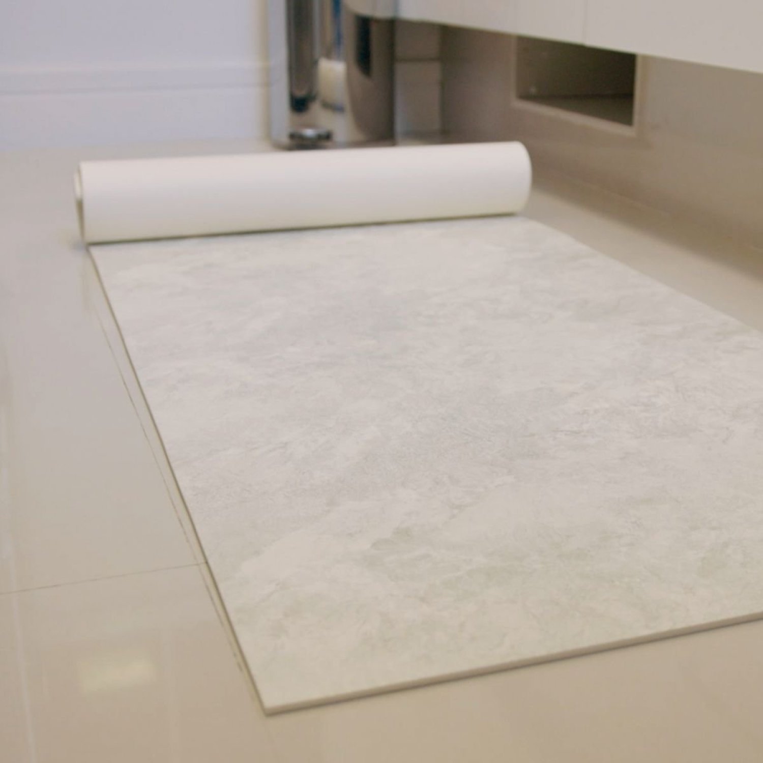 Passadeira Flex Antiderrapante Rolo 60cm X 15m Mármore - 7