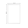 Boiserie Autocolante EVA kit cortado 90 x 120cm - 2,3cm - 2