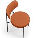 Ver imagem 7 de Cadeira Decorativa Estofada para Sala de Jantar Louise L02 Tecido Terracota - Lyam Decor