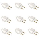 Ver imagem 1 de Plugue Macho Weg 2p 10a 180º Branco Kit com 10 Peças