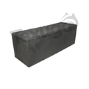 Ver imagem 6 de Cachepô Floreira Urbe 88 Jardineira Polietileno 86x29x29cm Preto Ardósia Japi