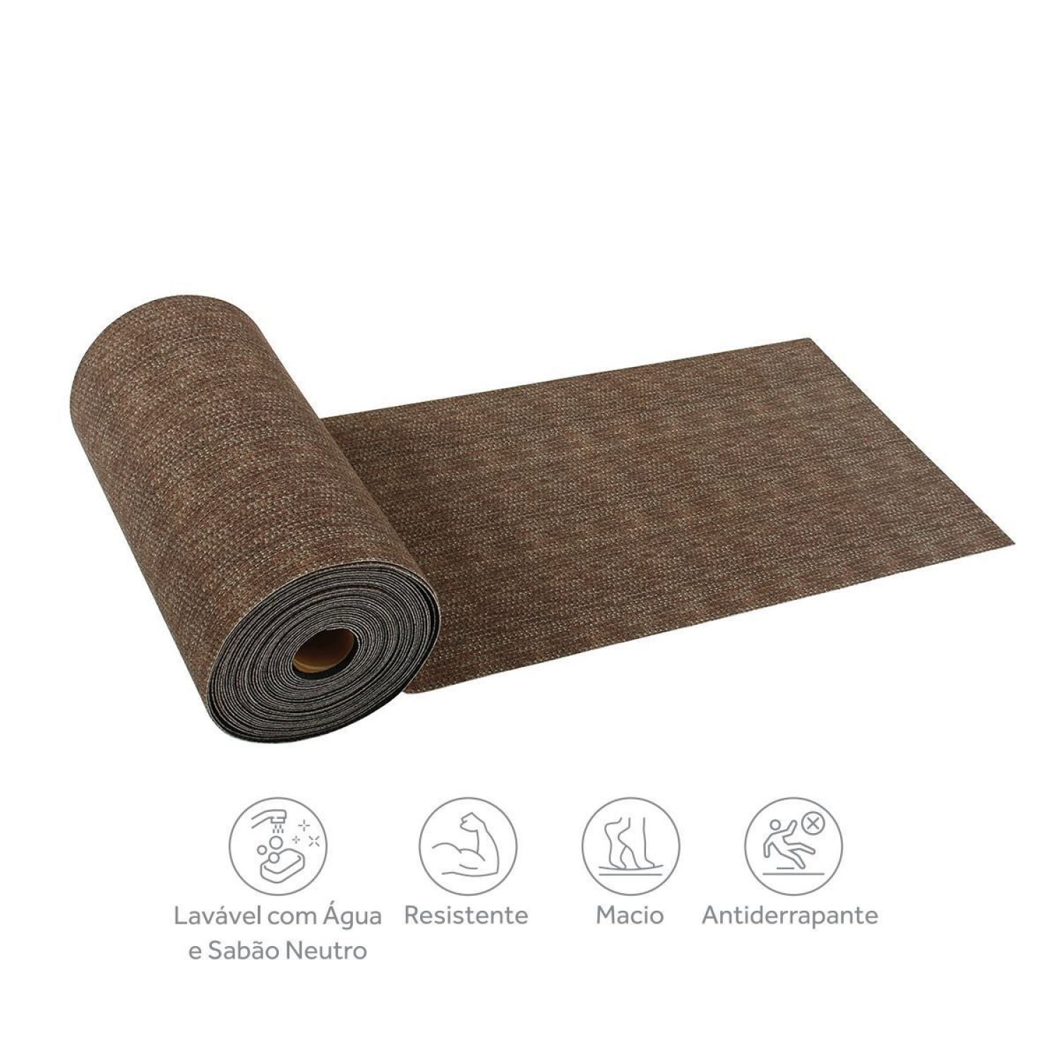 Passadeira Luxor Rolo 60cm X 20m Eco Capuccino - 4