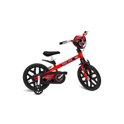 Bicicleta Aro 16 Power Game Pro 3076 Vermelho Brinquedos Bandeirante