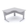 MESA EM L P/ ESCRITÓRIO 120X120 PANDIN MAXXI - CINZA ETP1212 - 1