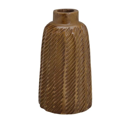 Vaso Decorativo Madeira 33 Cm Espressione