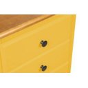 Ver imagem 6 de Mesa de Cabeceira Luis Xv 3 Gavetas - Amarelo