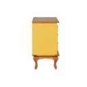 Ver imagem 5 de Mesa de Cabeceira Luis Xv 3 Gavetas - Amarelo