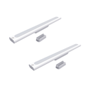 Ver imagem 2 de Kit 2 Luminárias Lâmpada Luz Auxiliar Led 3 temperaturas De Cor Brilho Ajustável 35 Cm Base Magnétic