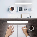 Ver mais imagens de Kit 2 Luminárias Lâmpada Luz Auxiliar Led 3 temperaturas De Cor Brilho Ajustável 35 Cm Base Magnétic