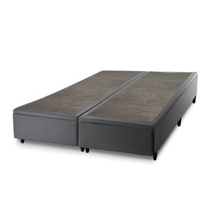 Base Box Baú Queen Size Prince Sued 0,79x1,97x0,41