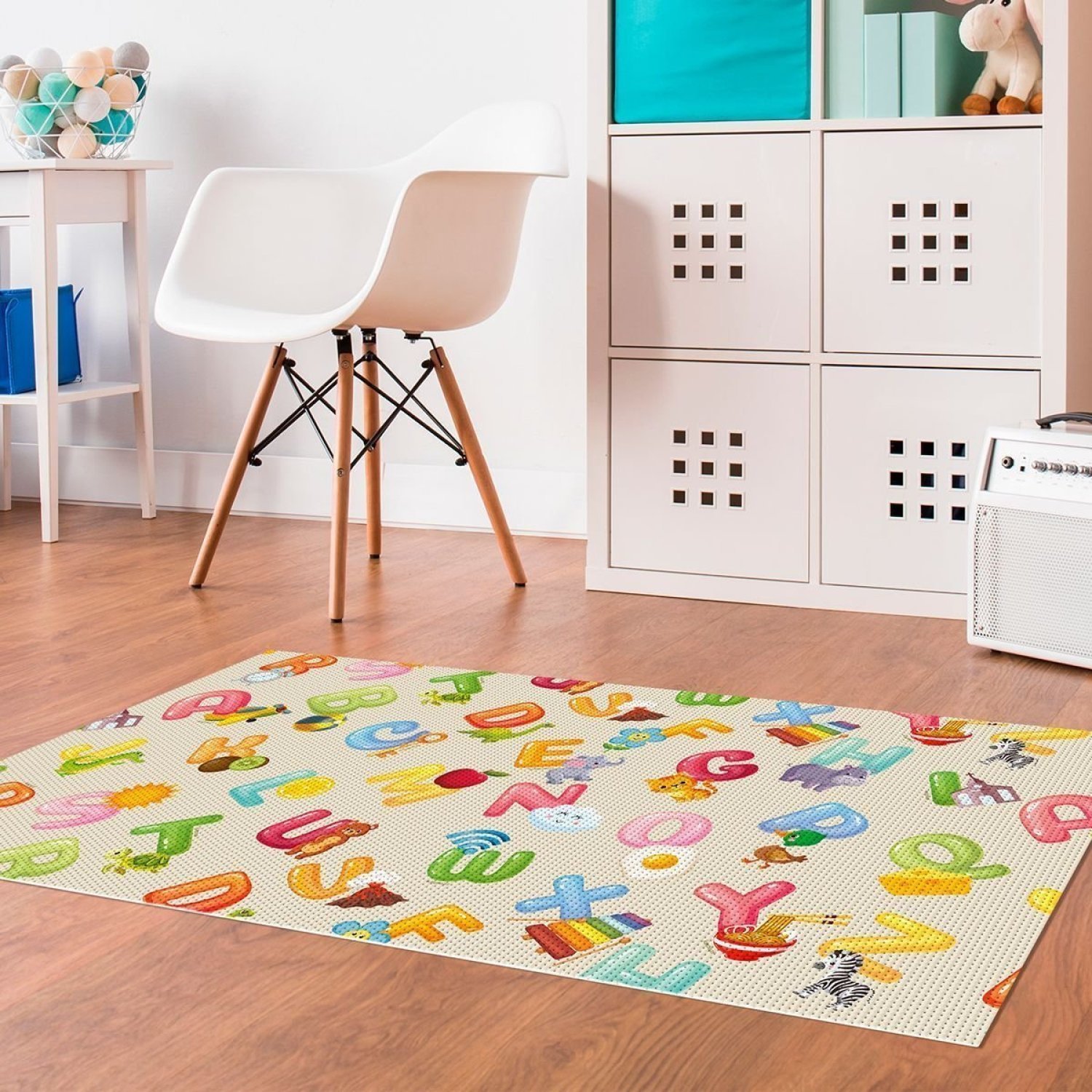 Tapete Brisa Infantil 100cm X 130cm Alfabeto - 2