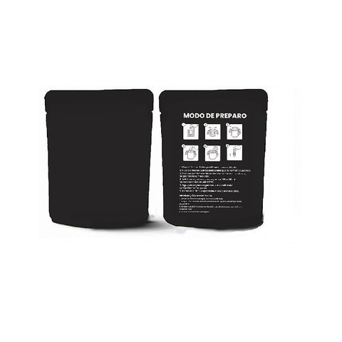 Drip Bag Premium Flowpack 100un/pct - Preta - Ilovecoffee