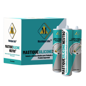 Mastique® Silicone Neutro (Caixa cheia/ 24 un)