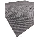 Ver imagem 5 de Espuma Acústica 50 X 50 X 2cm Cx de Ovo - 12 Pl Anti Chamas