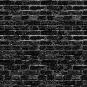 Papel de Parede Predras Tijolinho Preto Adesivo 3mx50cm Rústico Antimofo Nc-15
