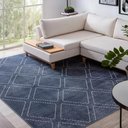 Ver imagem 1 de Tapete Corttex Belga Luxo Geométrico Cinza - 2m x 2,50m de Largura Tapete Corttex Belga Luxo Geométr