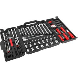 Jogo De Ferramentas Para Mecanico 111 Peças Completo Com Maleta Dobrável Nove54 - 5