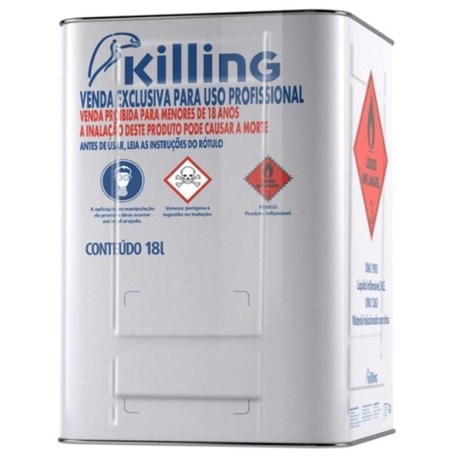 Solvente para Tintas Lata 18l Killing - 1