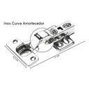 Ver imagem 4 de 4 Dobradiças Curva para Móveis 35mm Gtr