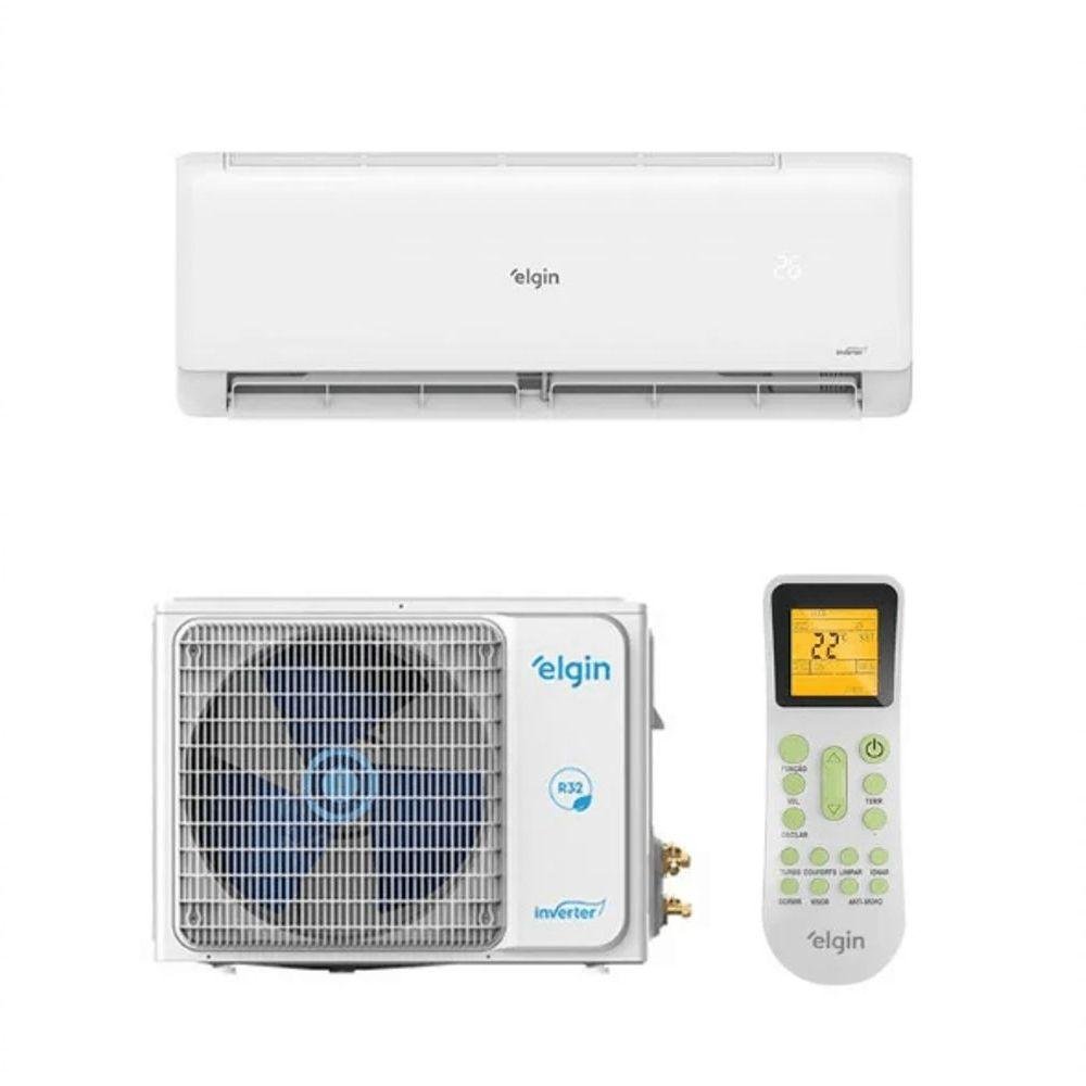 Ar Condicionado Split Hi Wall Elgin Eco Ii Connect Inverter 30.000 Btus Quente e Frio 220v R-32 - 1