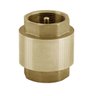 Válvula de Retenção 1.1/4 Latão Forjado Vertical Horizontal Ivm Italy Fluxo Unidirecional Metal - 2