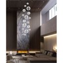 Ver imagem 4 de Lustre Pendente Para Sala Pé direito Duplo Big Boss Branco