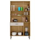 Ver imagem 3 de Kit Cozinha 6 Portas Ambiente Apolo Freijó Soft - Kits Paraná