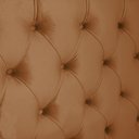 Ver imagem 3 de Cabeceira de Cama Box Viúva 128 Cm Dunas Casavezi Suede Veludo Terra Cota