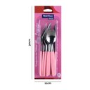Ver imagem 1 de Conjunto Talheres New Caprese 12 Peças - Rosa