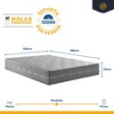 Ver imagem 4 de Cama Box com Colchão de Molas Ensacadas Ultra Spring Anjos Queen 158cm