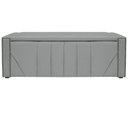 Ver imagem 6 de Calçadeira Baú Queen 160 Cm Para Cama Box Corano Cinza