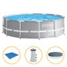 Piscina Intex 6.503 Litros Estrutural Armação Prism Com Filtro Capa e Forro - 4