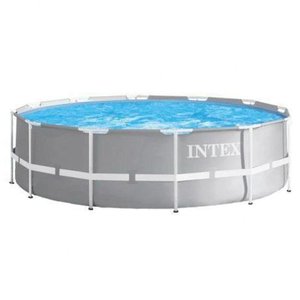 Piscina Intex 6.503 Litros Estrutural Armação Prism Com Filtro Capa e Forro
