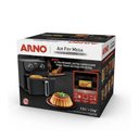 Ver imagem 4 de Fritadeira Air Fryer Arno 7,5l 1700w Afm7 1510002778 Preto 110v