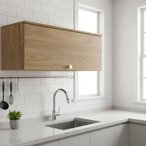 Armário Aéreo de Cozinha Botanic 90cm 01 Porta Kappesberg