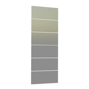 Kit Madesa com 6 Espelhos de 26,2 X 58,5 Cm para Guarda-roupa