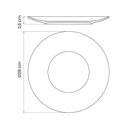 Ver imagem 4 de Jogo de Pratos Rústico Marrom 48 Peças em Porcelana Decorada - Tramontina