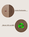 Ver imagem 7 de Guarda Roupa Sevilha 1 Porta com Espelho 100% Mdf - Mademarcs