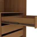 Ver mais imagens de Guarda-roupa Casal Flex com Espelho 2 Portas 3 Gavetas Pantanal
