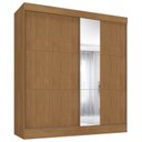 Ver imagem 4 de Guarda-roupa Casal Flex com Espelho 2 Portas 3 Gavetas Pantanal